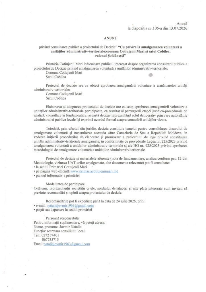 amalgamare voluntara